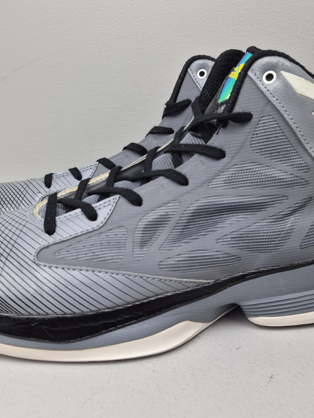 Adidas Sprint Web Mens Multicolor Basketball Athletic Sneaker Shoes US Size 10.5